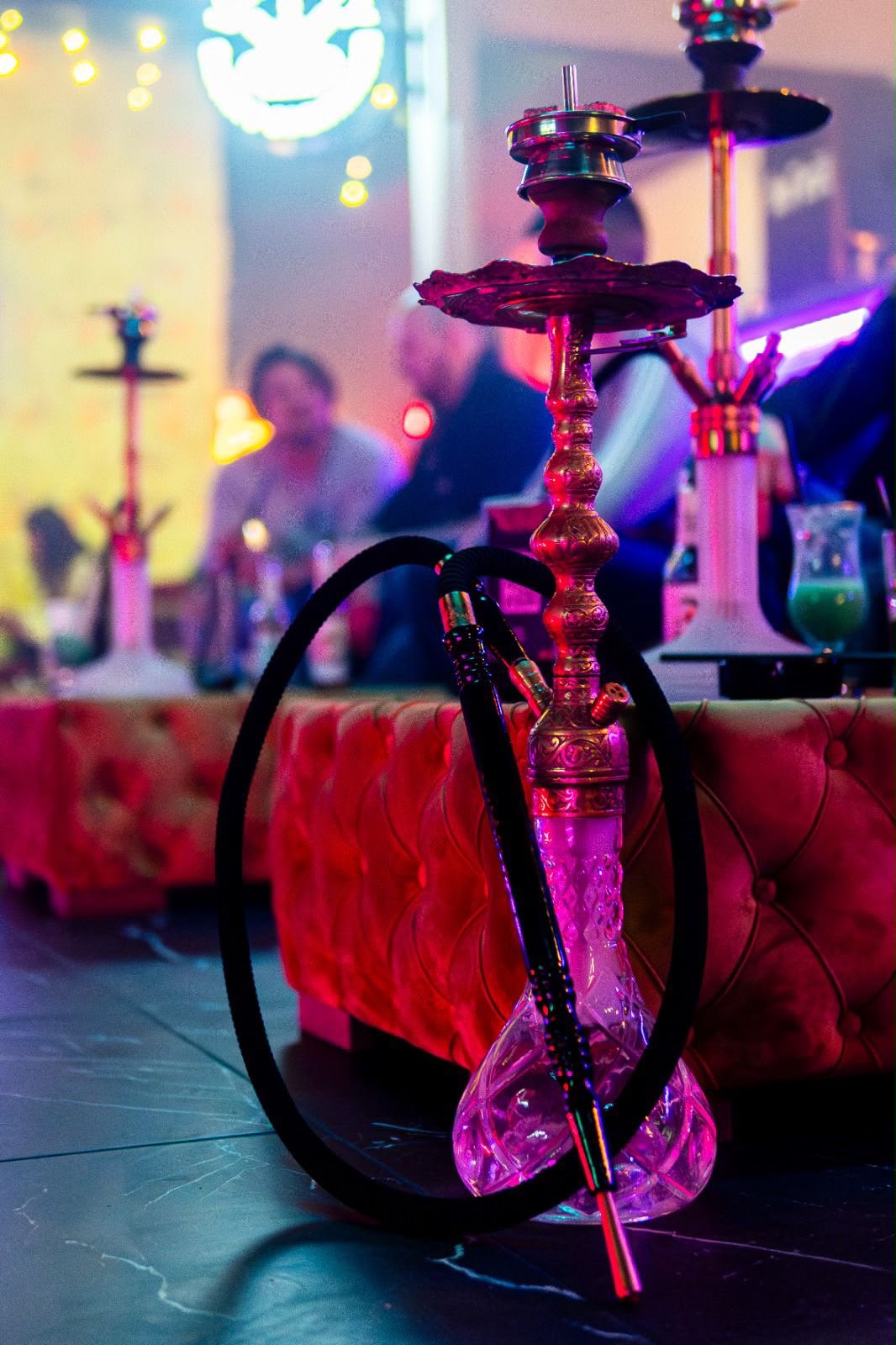 Goldene Shisha